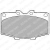 DELPHI LP448 Brake Pad Set, disc brake