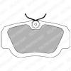 DELPHI LP597 Brake Pad Set, disc brake