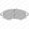 DELPHI LP606 Brake Pad Set, disc brake