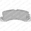 DELPHI LP611 Brake Pad Set, disc brake