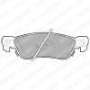 DELPHI LP636 Brake Pad Set, disc brake