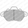 DELPHI LP666 Brake Pad Set, disc brake