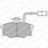 DELPHI LP674 Brake Pad Set, disc brake