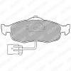 DELPHI LP781 Brake Pad Set, disc brake