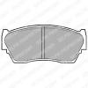 DELPHI LP783 Brake Pad Set, disc brake