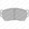DELPHI LP804 Brake Pad Set, disc brake