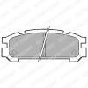 DELPHI LP814 Brake Pad Set, disc brake