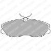 DELPHI LP847 Brake Pad Set, disc brake