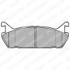 DELPHI LP931 Brake Pad Set, disc brake