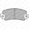 DELPHI LP99 Brake Pad Set, disc brake