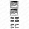 DELPHI LX0356 Accessory Kit, disc brake pads