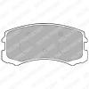 DELPHI LP1901 Brake Pad Set, disc brake