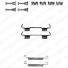 DELPHI LY1297 Accessory Kit, parking brake shoes