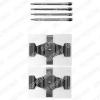 DELPHI LX0398 Accessory Kit, disc brake pads