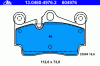 ATE 13.0460-4976.2 (13046049762) Brake Pad Set, disc brake