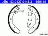 ATE 03.0137-0148.2 (03013701482) Brake Shoe Set