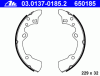 ATE 03.0137-0185.2 (03013701852) Brake Shoe Set