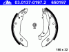 ATE 03.0137-0197.2 (03013701972) Brake Shoe Set