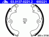 ATE 03.0137-0221.2 (03013702212) Brake Shoe Set