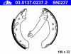 ATE 03.0137-0237.2 (03013702372) Brake Shoe Set