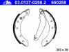 ATE 03.0137-0258.2 (03013702582) Brake Shoe Set