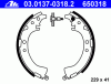 ATE 03.0137-0318.2 (03013703182) Brake Shoe Set