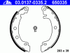 ATE 03.0137-0335.2 (03013703352) Brake Shoe Set
