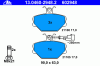 ATE 13.0460-2948.2 (13046029482) Brake Pad Set, disc brake