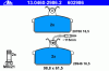 ATE 13.0460-2986.2 (13046029862) Brake Pad Set, disc brake