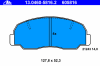 ATE 13.0460-5816.2 (13046058162) Brake Pad Set, disc brake