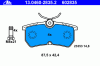 ATE 13.0460-2835.2 (13046028352) Brake Pad Set, disc brake