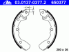 ATE 03.0137-0377.2 (03013703772) Brake Shoe Set