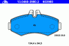 ATE 13.0460-3980.2 (13046039802) Brake Pad Set, disc brake