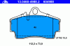 ATE 13.0460-4988.2 (13046049882) Brake Pad Set, disc brake