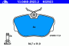 ATE 13.0460-2923.2 (13046029232) Brake Pad Set, disc brake