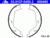 ATE 03.0137-0450.2 (03013704502) Brake Shoe Set, parking brake