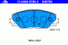 ATE 13.0460-5766.2 (13046057662) Brake Pad Set, disc brake