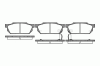 ROADHOUSE 2193.02 (219302) Brake Pad Set, disc brake