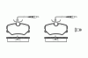 ROADHOUSE 2262.12 (226212) Brake Pad Set, disc brake