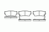 ROADHOUSE 2289.02 (228902) Brake Pad Set, disc brake