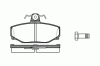 ROADHOUSE 2297.00 (229700) Brake Pad Set, disc brake