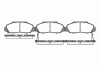 ROADHOUSE 2351.02 (235102) Brake Pad Set, disc brake
