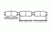 ROADHOUSE 2405.02 (240502) Brake Pad Set, disc brake