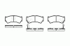ROADHOUSE 2592.52 (259252) Brake Pad Set, disc brake