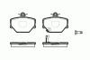 ROADHOUSE 2705.02 (270502) Brake Pad Set, disc brake
