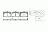 ROADHOUSE 2723.02 (272302) Brake Pad Set, disc brake