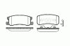 ROADHOUSE 2803.02 (280302) Brake Pad Set, disc brake