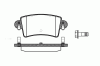 ROADHOUSE 2833.00 (283300) Brake Pad Set, disc brake