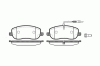 ROADHOUSE 2879.12 (287912) Brake Pad Set, disc brake