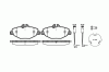 ROADHOUSE 2990.02 (299002) Brake Pad Set, disc brake